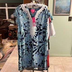 Lilly Pulitzer NWT XL Madia Tunic Dress